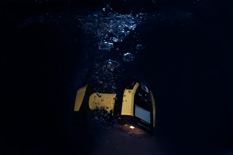 PowerScan 9600, ruggedness, under water,