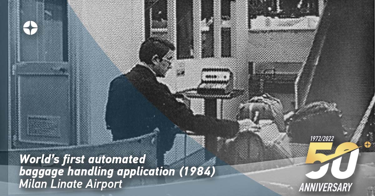 The First Automated Baggage Handling Application