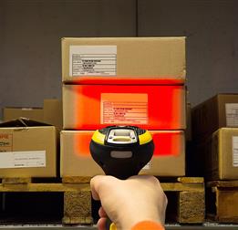 Powerscan AR Warehouse with red light