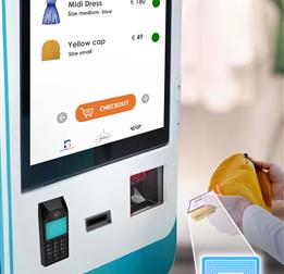 Magellan 3600VSi kiosk - 2 RFID