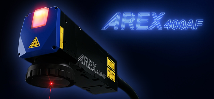 AREX400 AF - EINFACHE MULTILEVEL-BESCHRIFTUNG. PASST AUCH BEI ENGSTEN PLATZVERHÄLTNISSEN. AUTOMATISIERUNG OHNE GRENZEN.